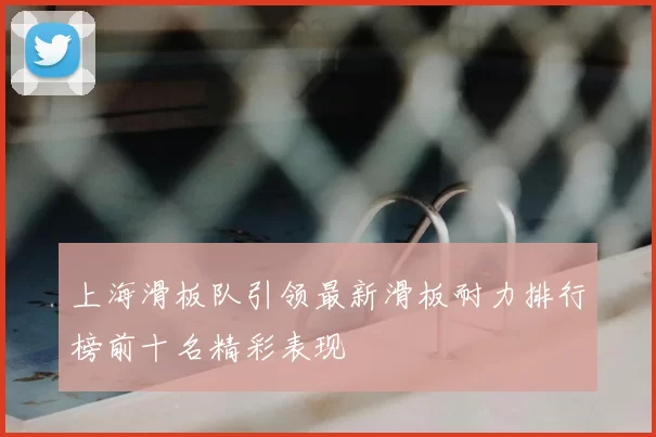 上海滑板队引领最新滑板耐力排行榜前十名精彩表现