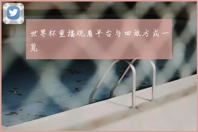 世界杯重播观看平台与回放方式一览