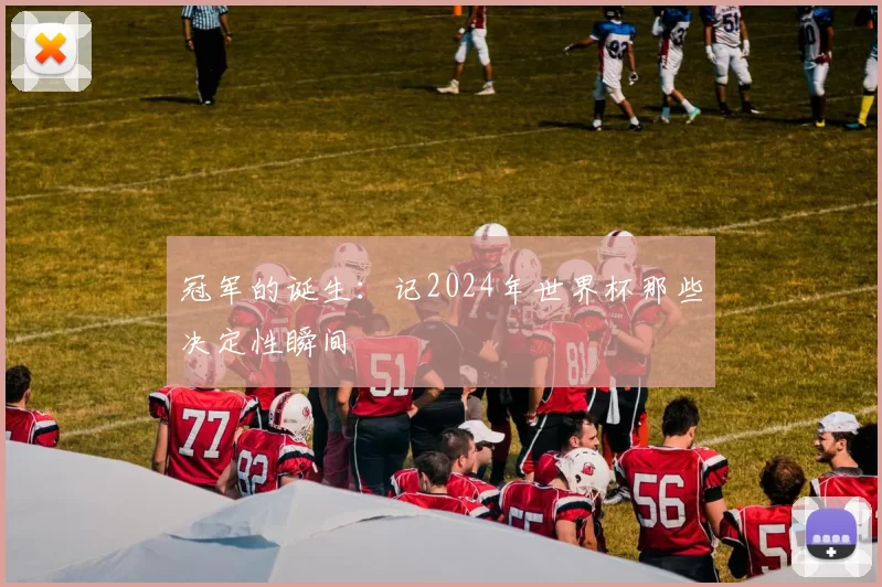冠军的诞生：记2024年世界杯那些决定性瞬间