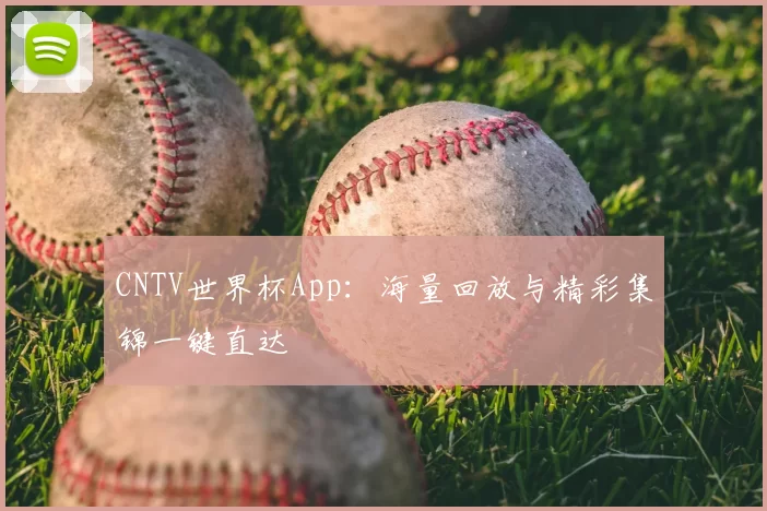 CNTV世界杯App：海量回放与精彩集锦一键直达
